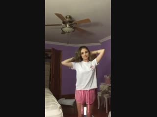 schoolgirl dancing striptease