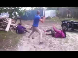 a drunken village fight is always a sight